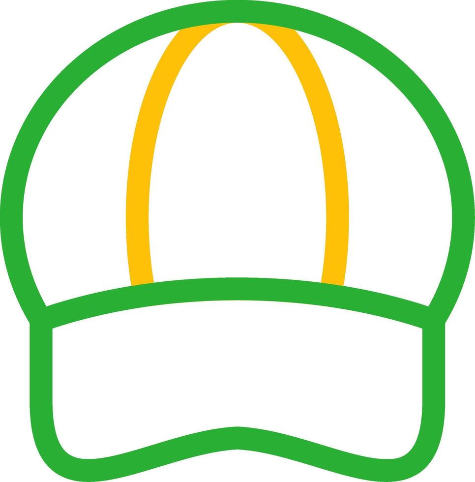 diseño de icono creativo de gorra vector