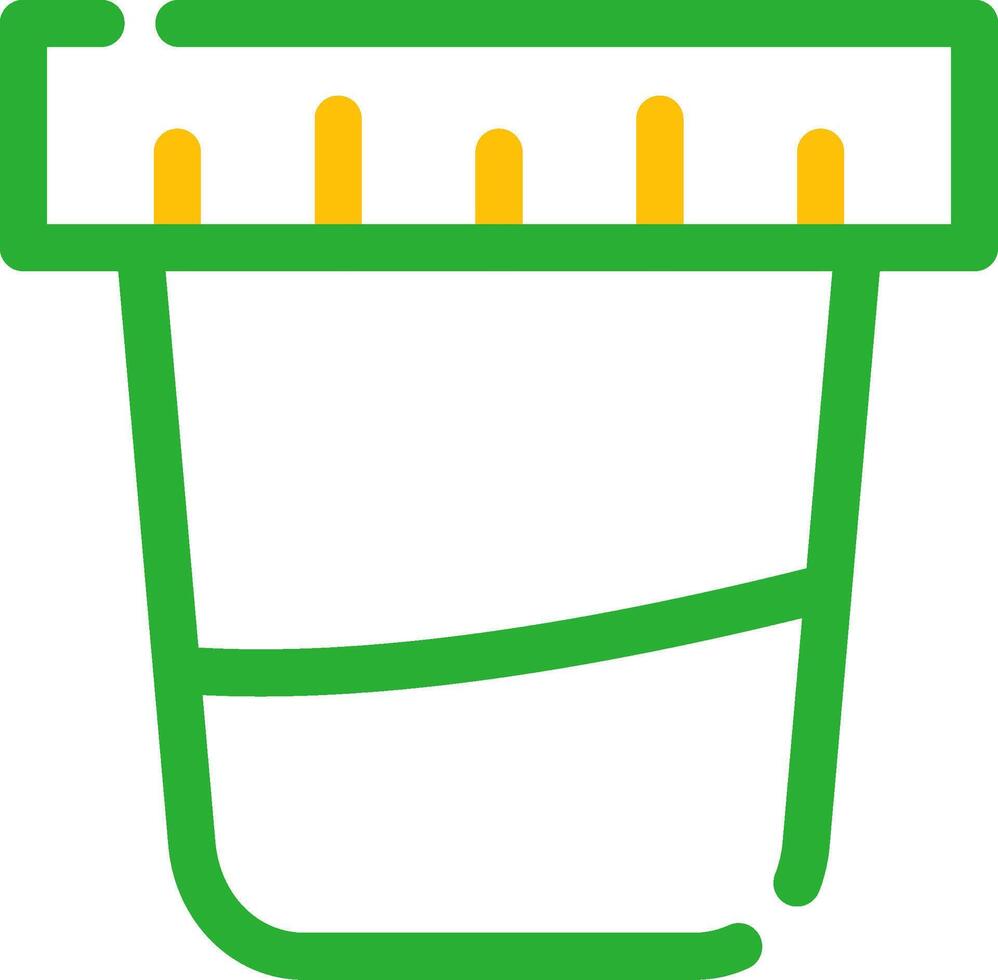 Urine Test Creative Icon Design vector