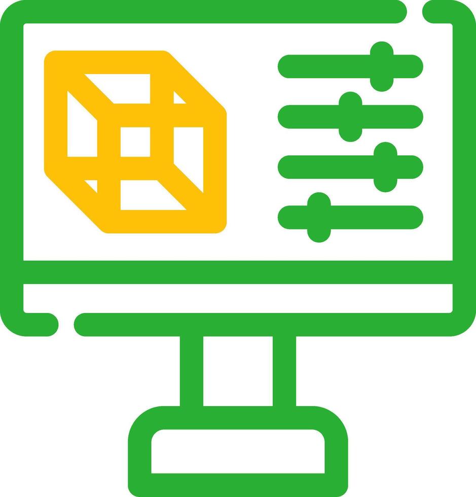 Simulation Creative Icon Design vector