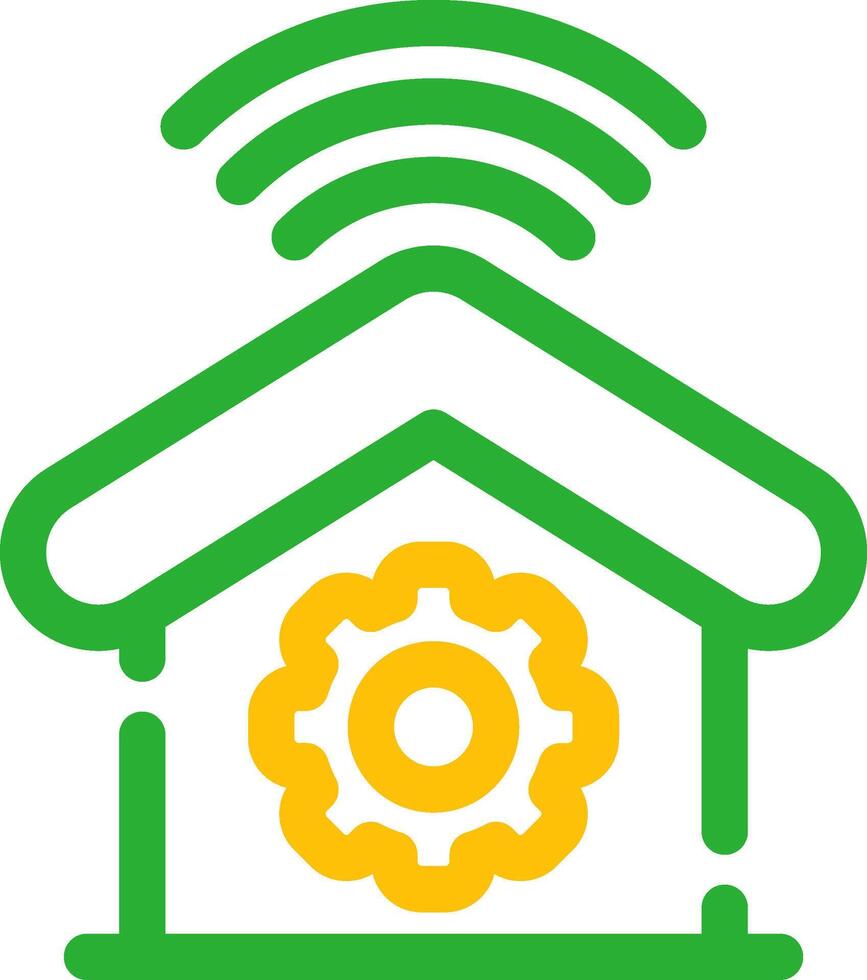 Home Automation Creative Icon Design vector