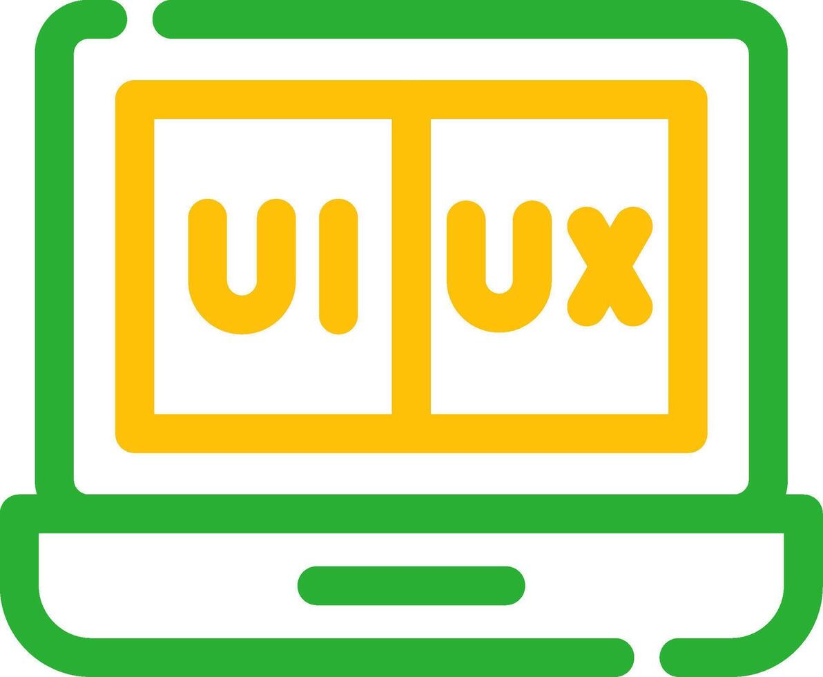 Ui Ux Creative Icon Design vector