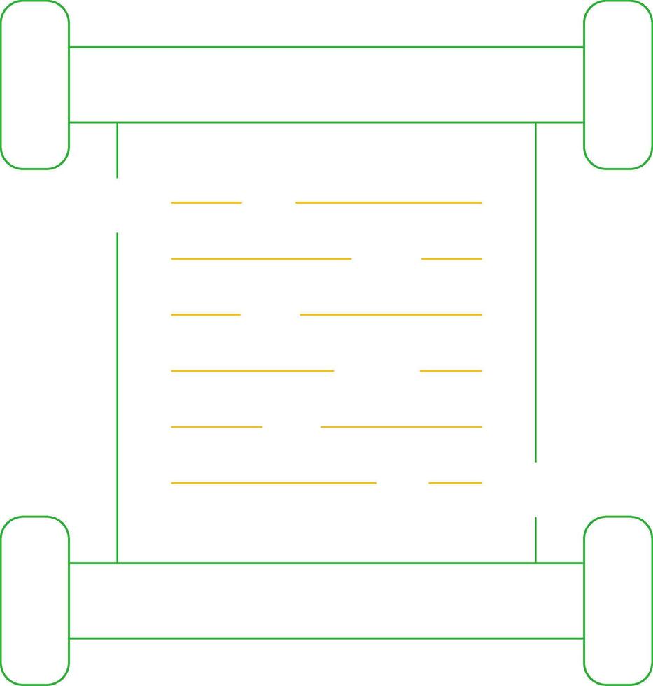 Scroll Creative Icon Design vector