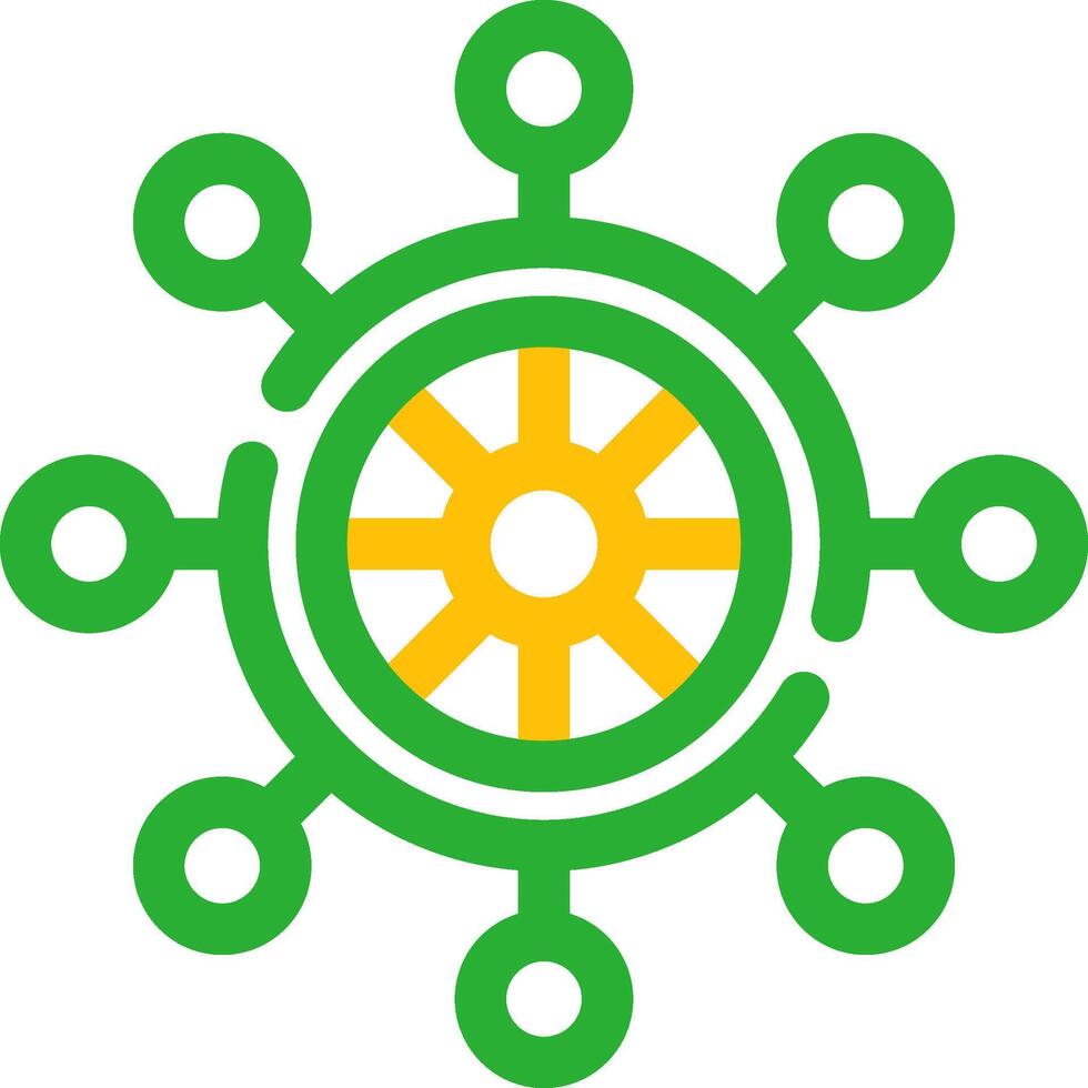 Rudder Creative Icon Design vector