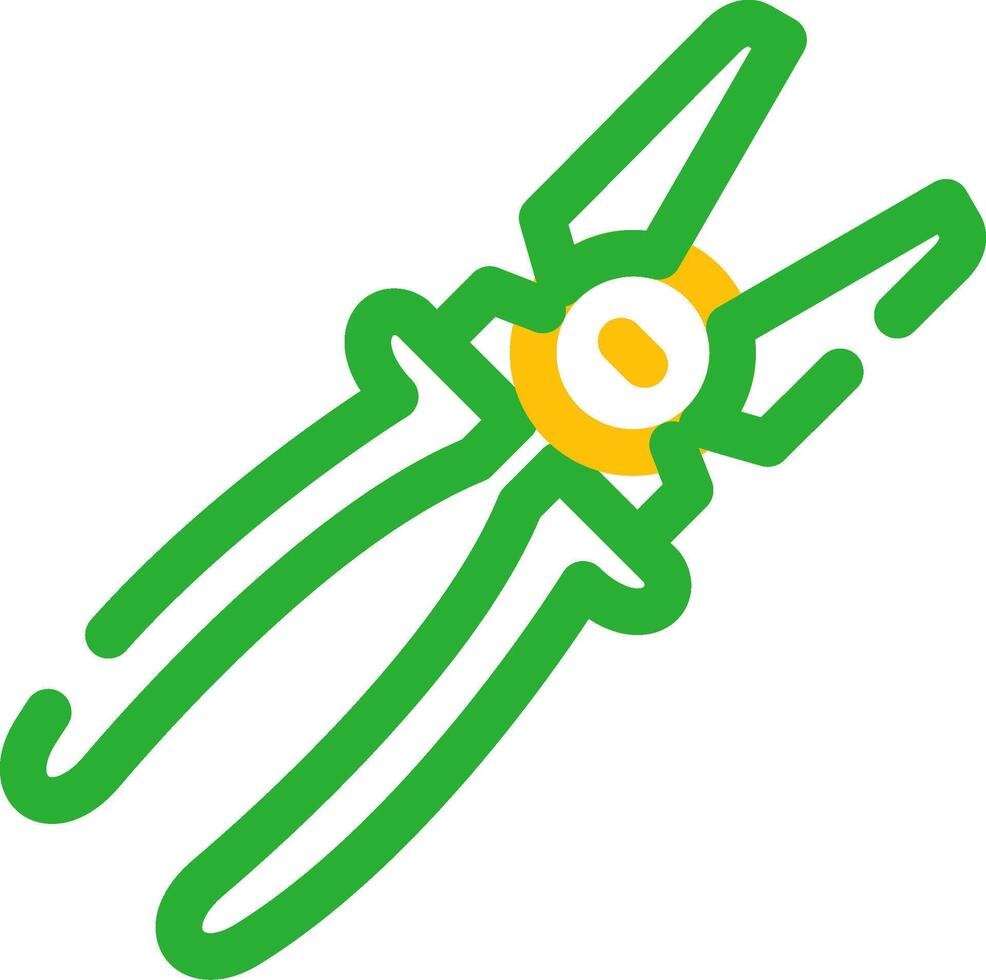 Pliers Creative Icon Design vector