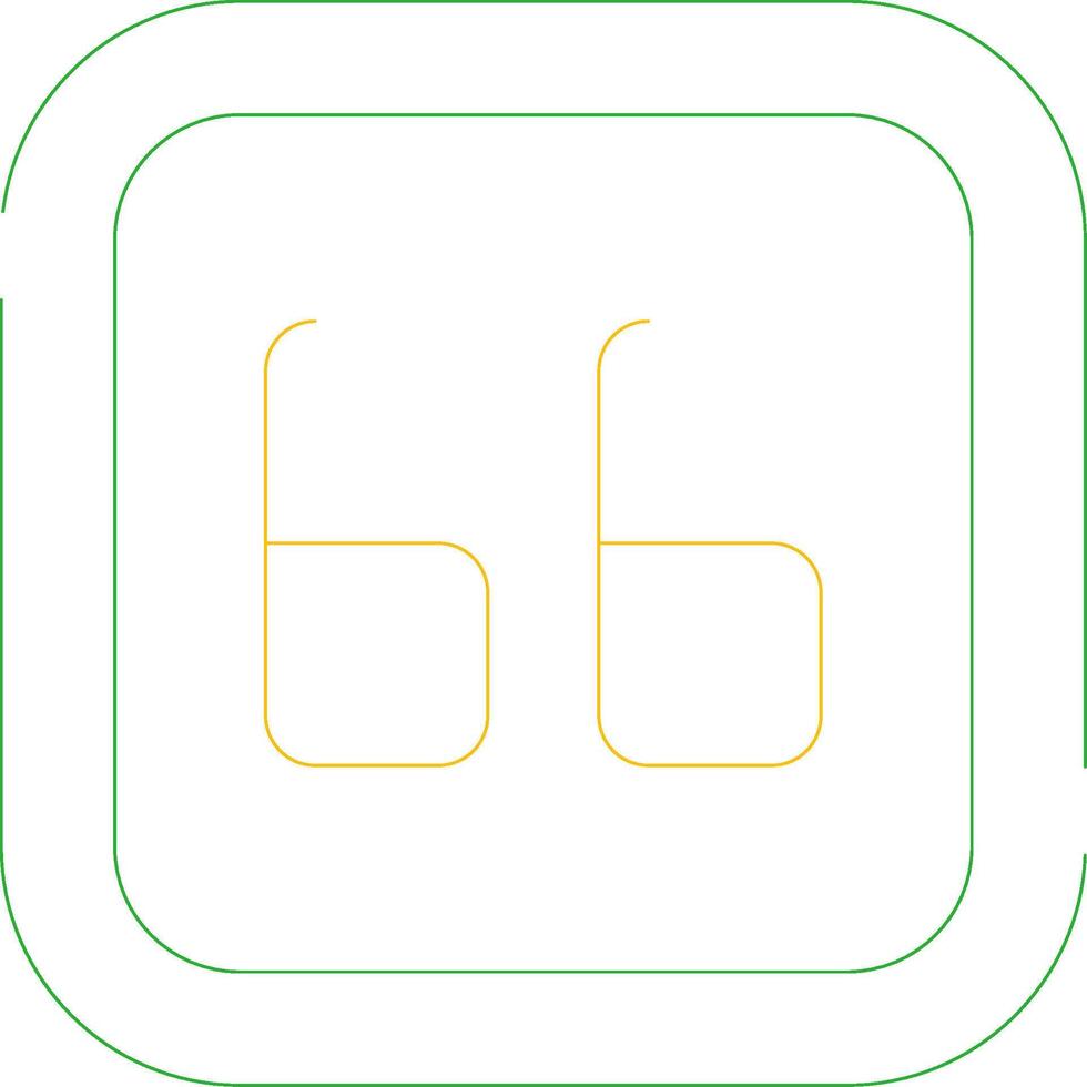 Quotation Creative Icon Design vector
