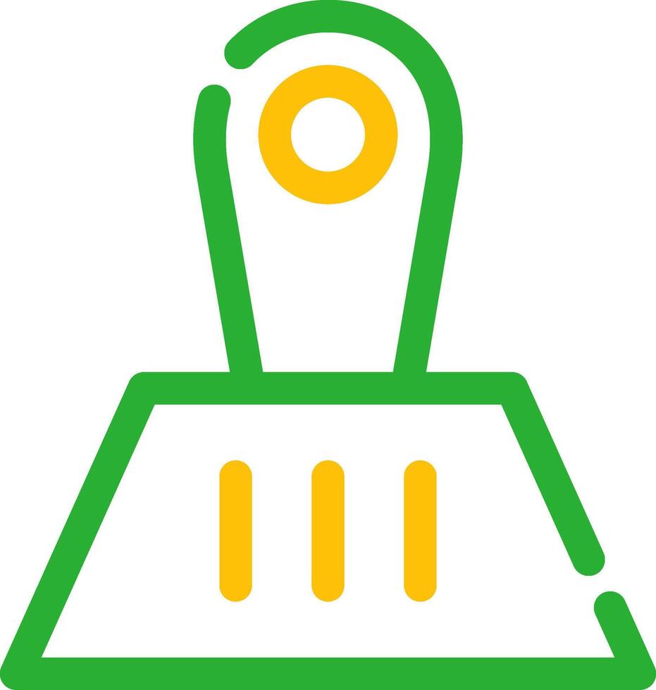 Garbage Picker Creative Icon Design vector