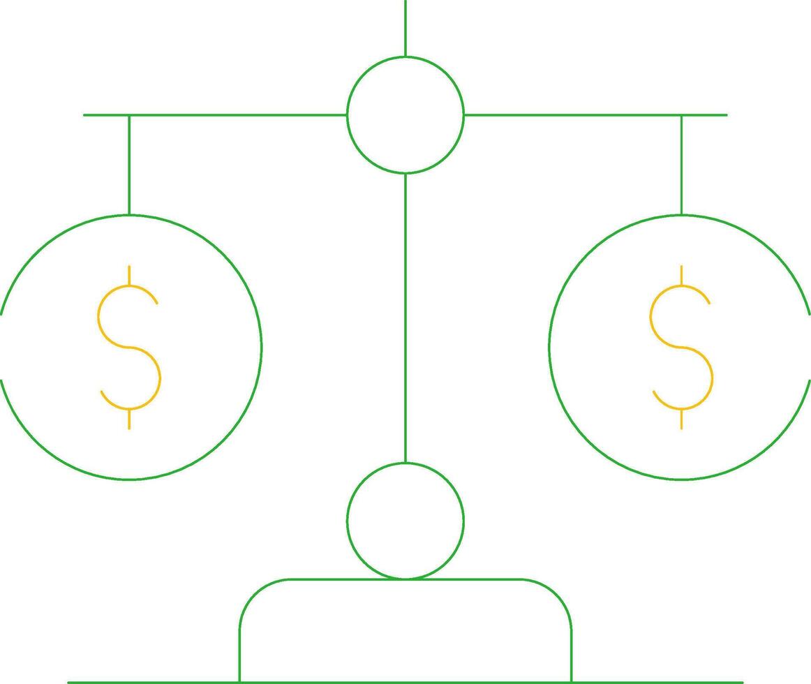 Compare Prices Creative Icon Design vector