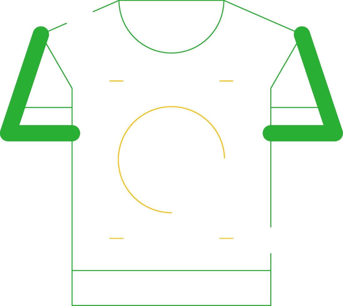 Tshirt Creative Icon Design vector