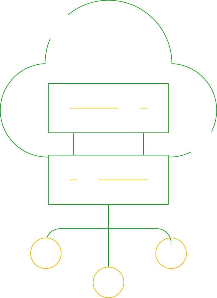 Cloud Creative Icon Design vector