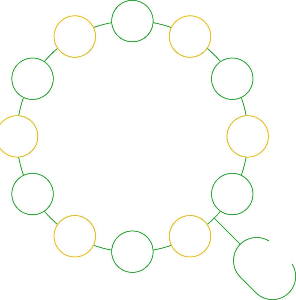 Beads Creative Icon Design vector