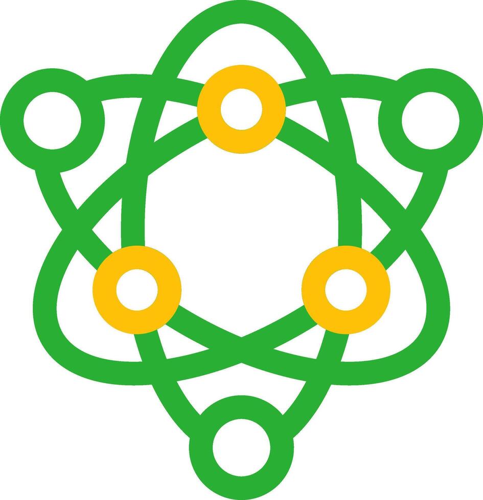 Atom Creative Icon Design vector