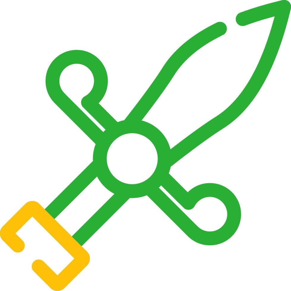 Dagger Creative Icon Design vector