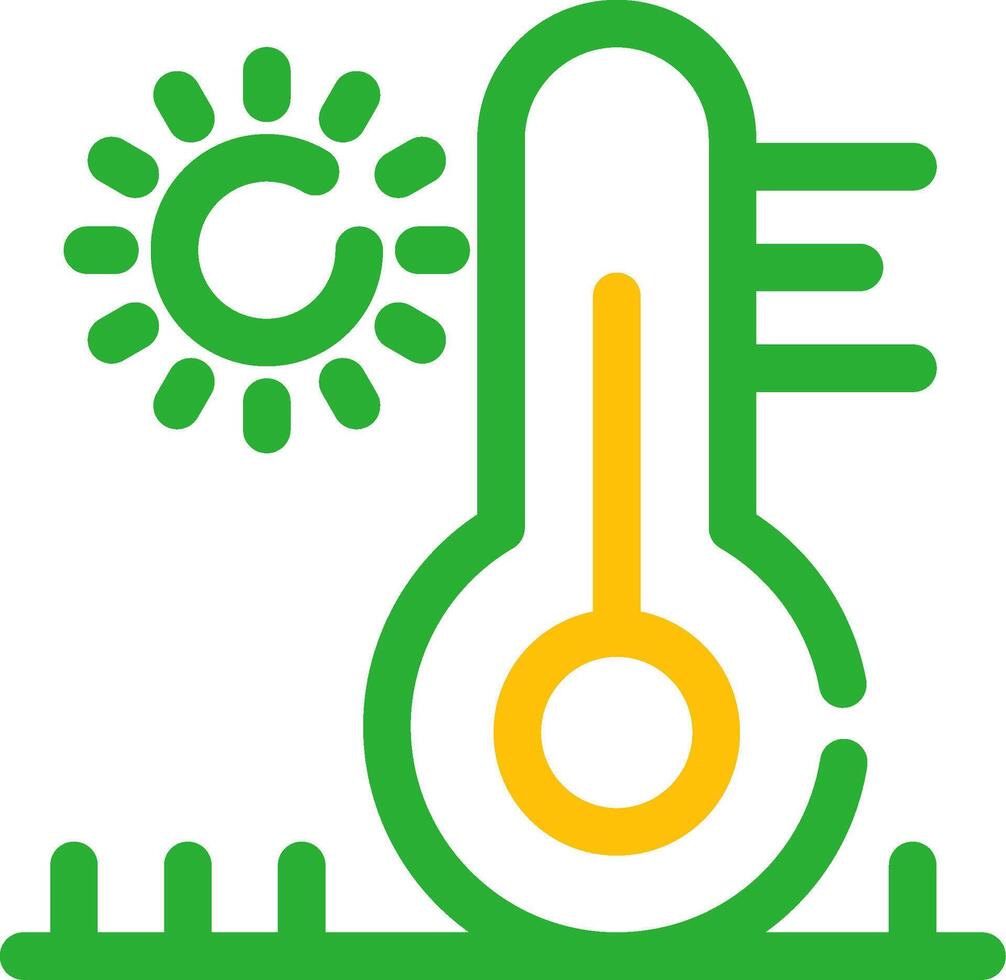 High Temperature Creative Icon Design vector