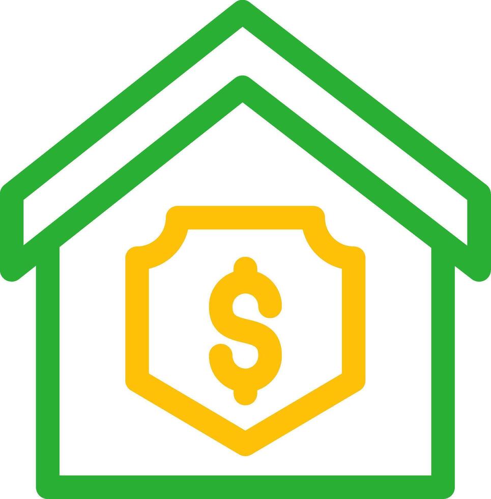 Home Insurance Creative Icon Design vector