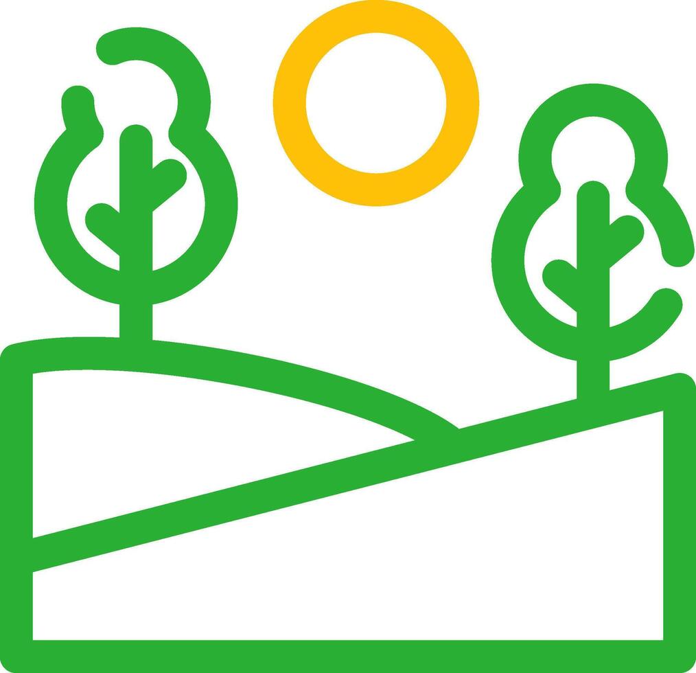 Agriculture Landscape Creative Icon Design vector