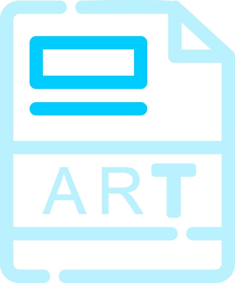 ART Creative Icon Design vector