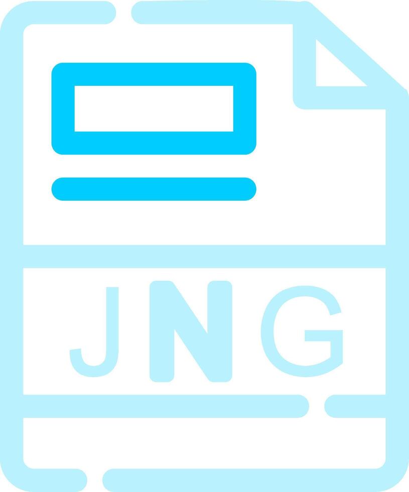 jng creativo icono diseño vector