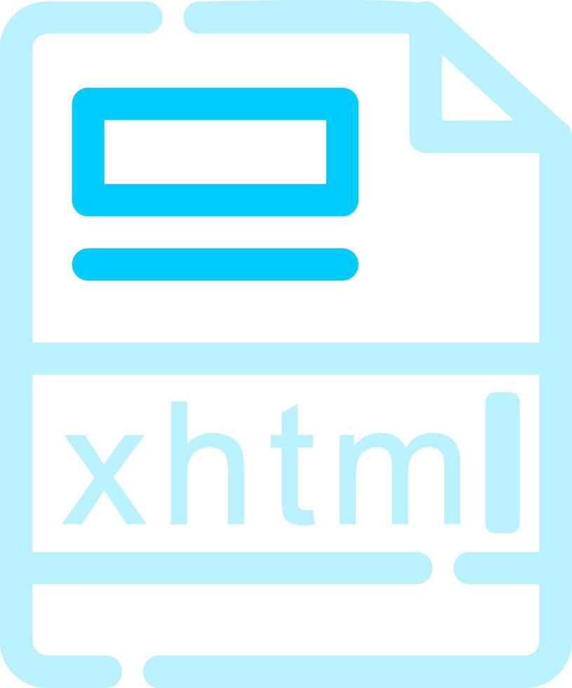 xhtml creativo icono diseño vector