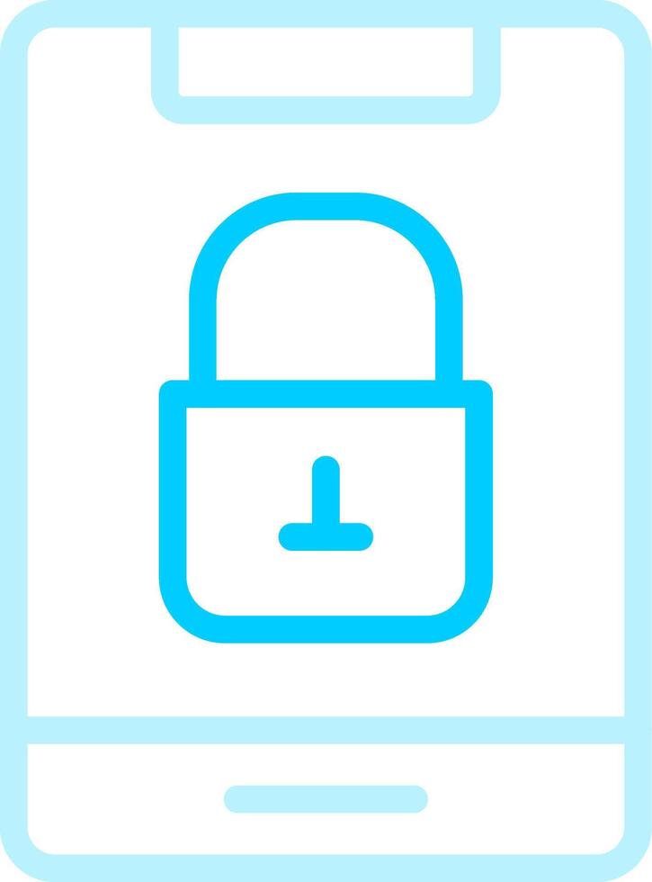 Lock Screen Creative Icon Design vector