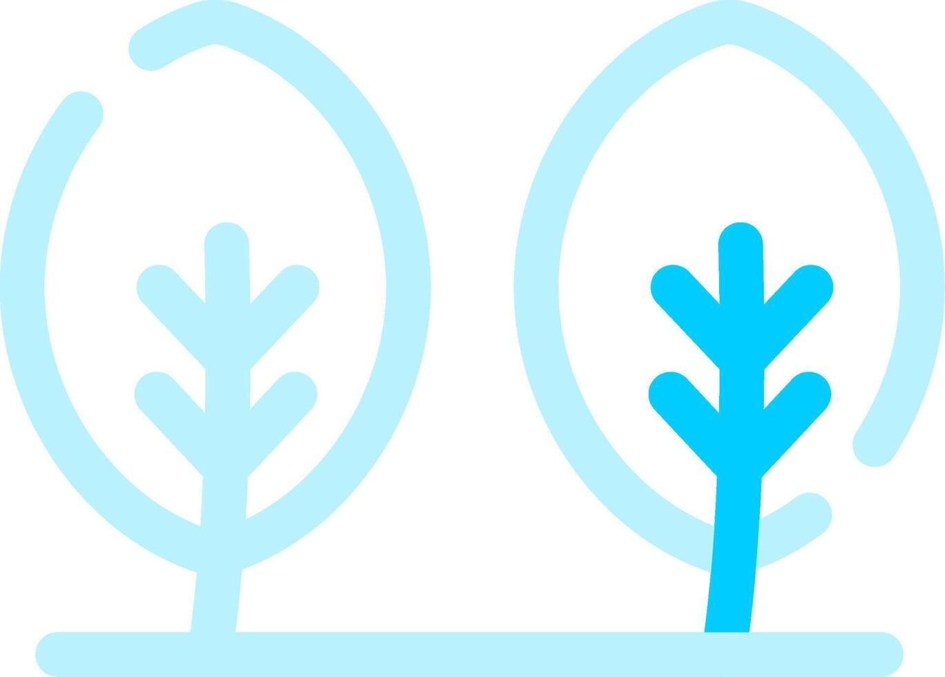 Leaf Plant Creative Icon Design vector