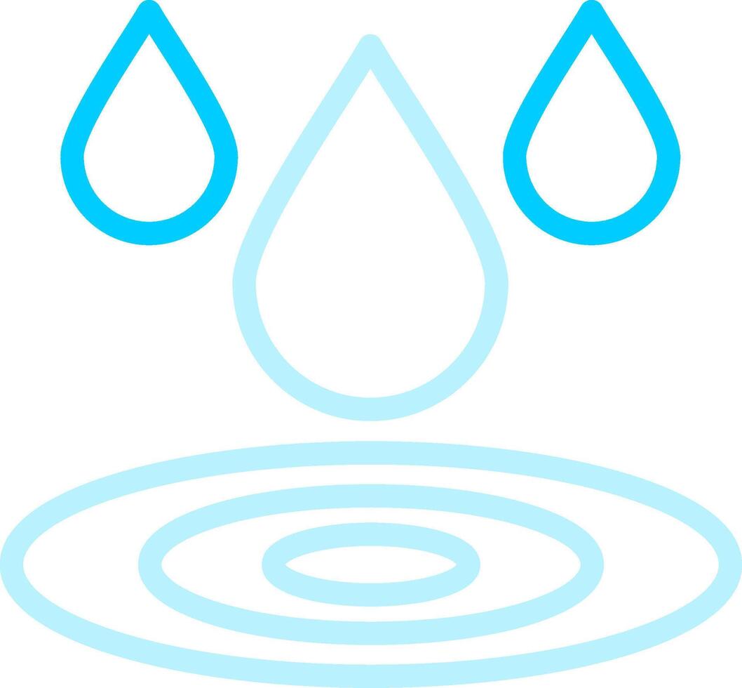 Water Creative Icon Design vector