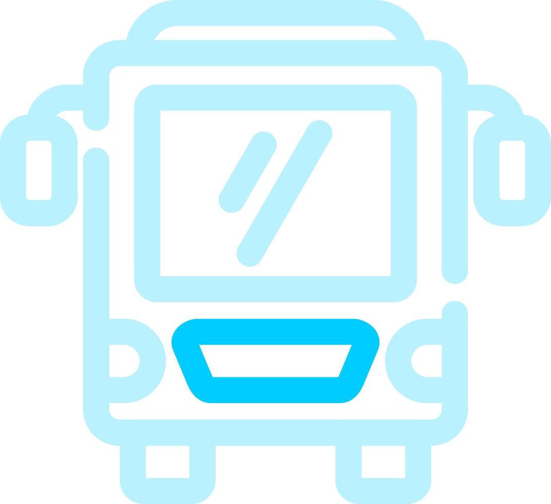 diseño de icono creativo de autobús vector