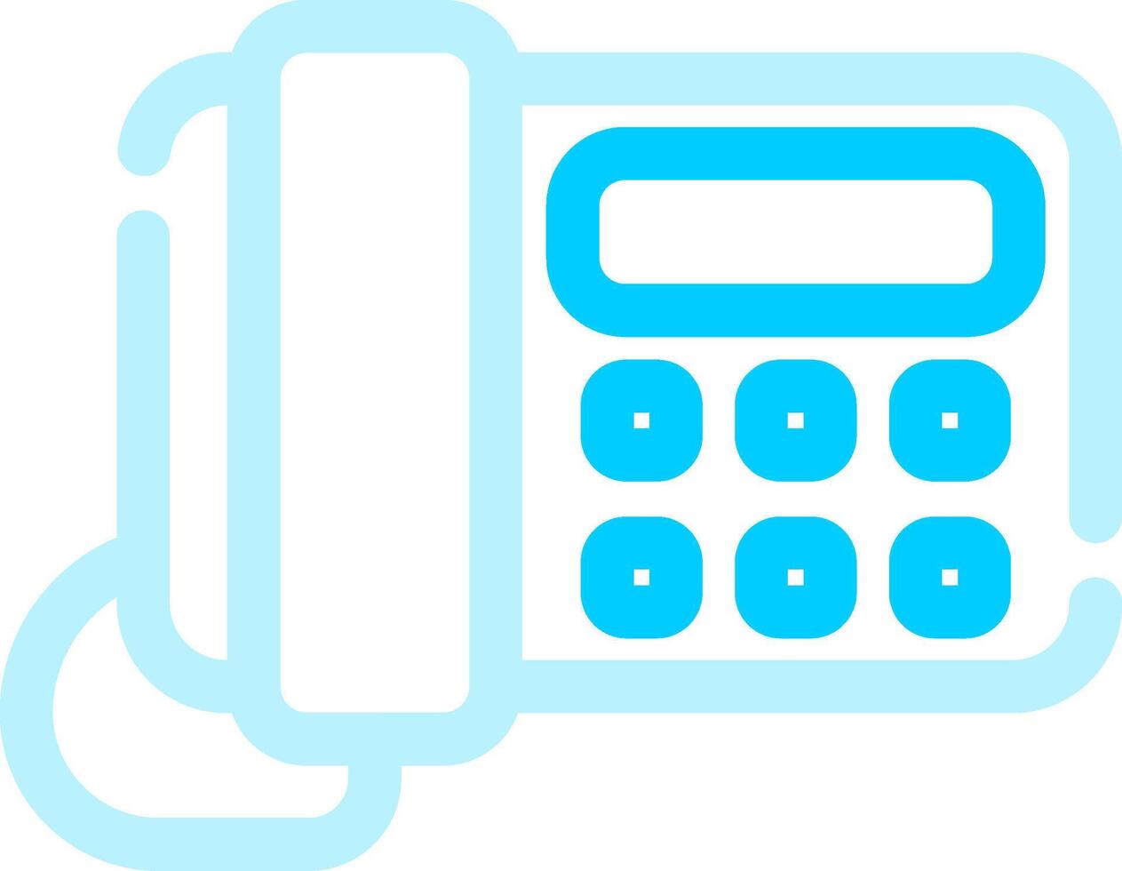 Phone Office Creative Icon Design vector