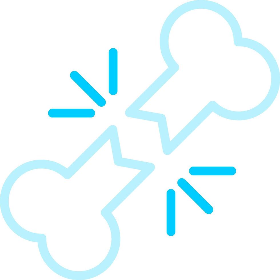 Fracture Creative Icon Design vector