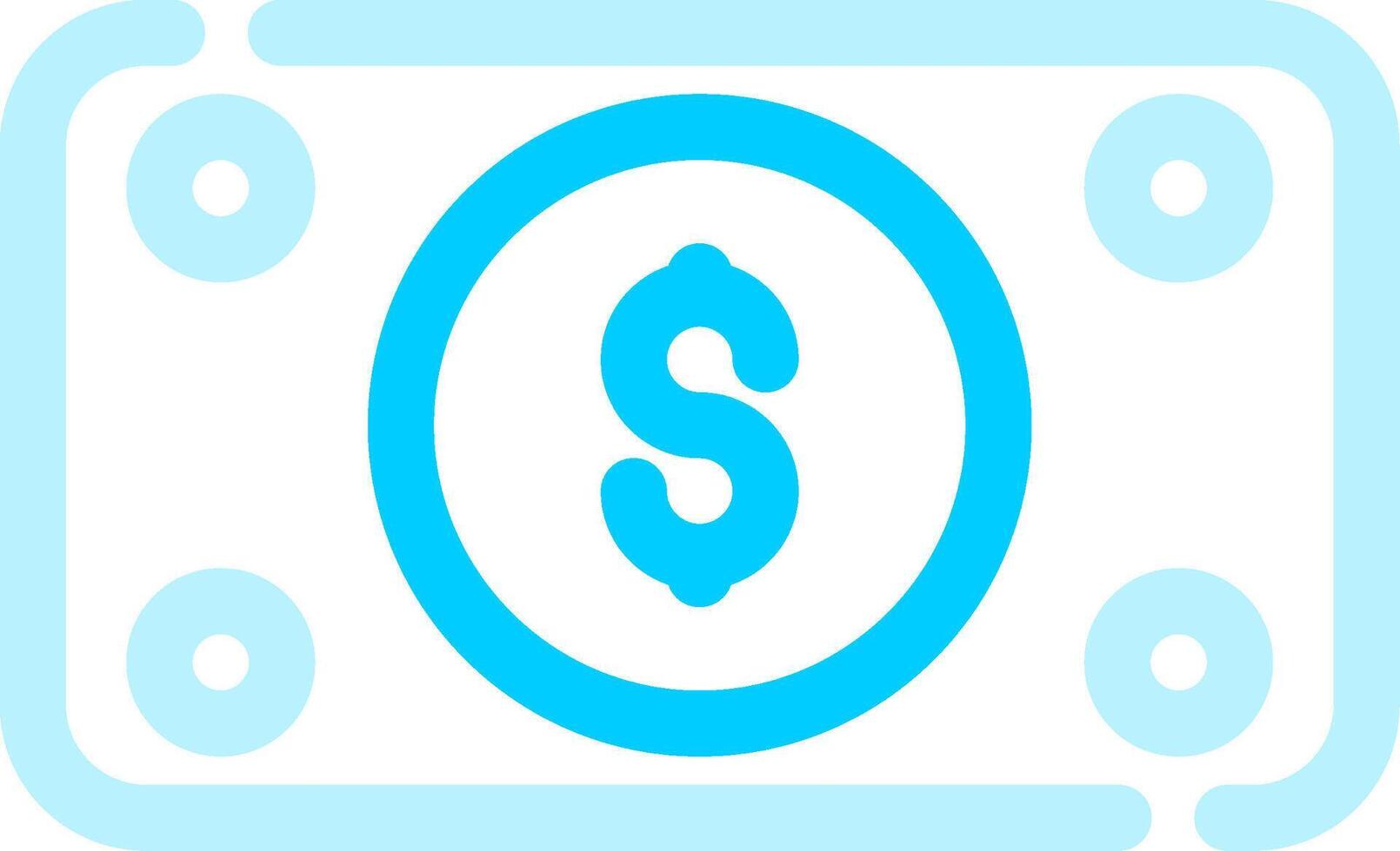 Money Bill Wave Creative Icon Design vector