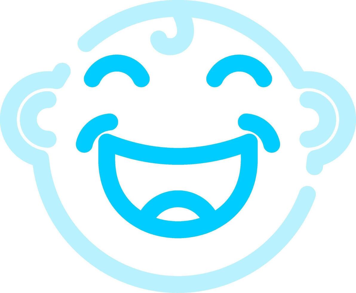 Line Two Color Design vector