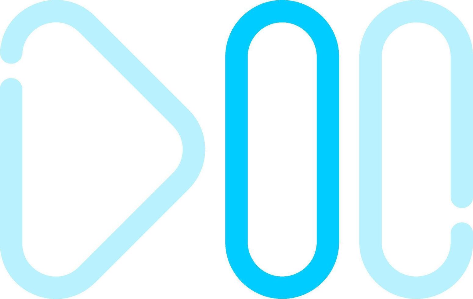 Line Two Color Design vector