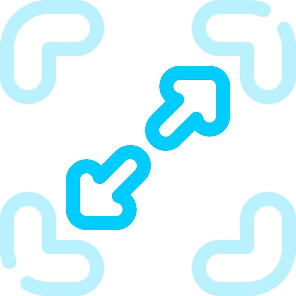 Line Two Color Design vector