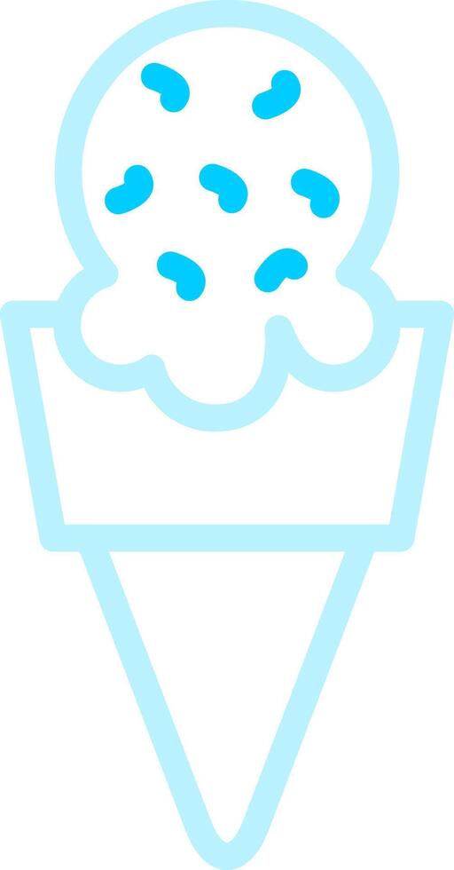 diseño de icono creativo de helado vector