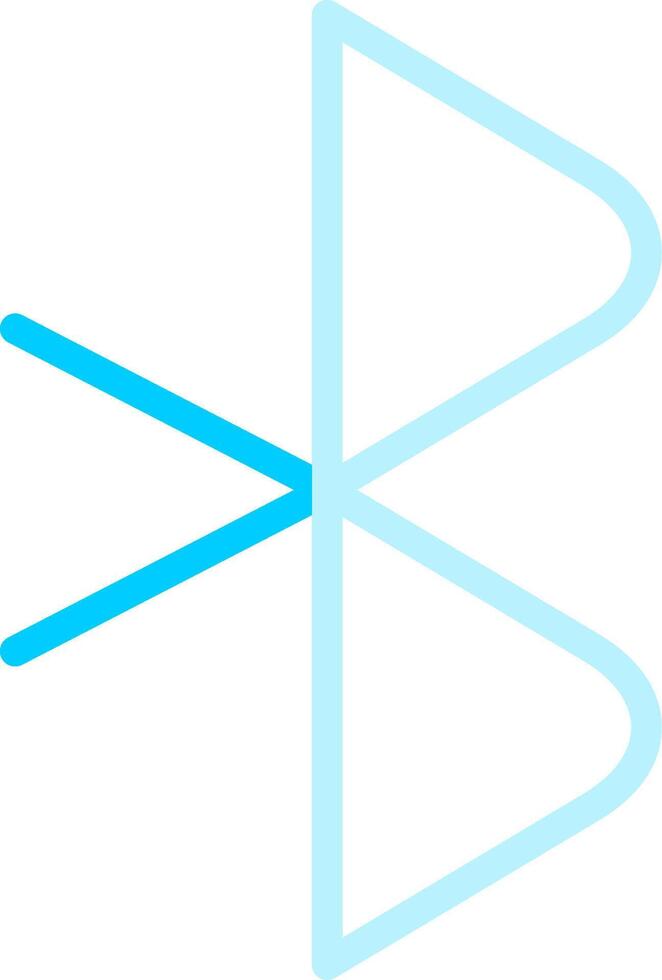 Bluetooth Creative Icon Design vector