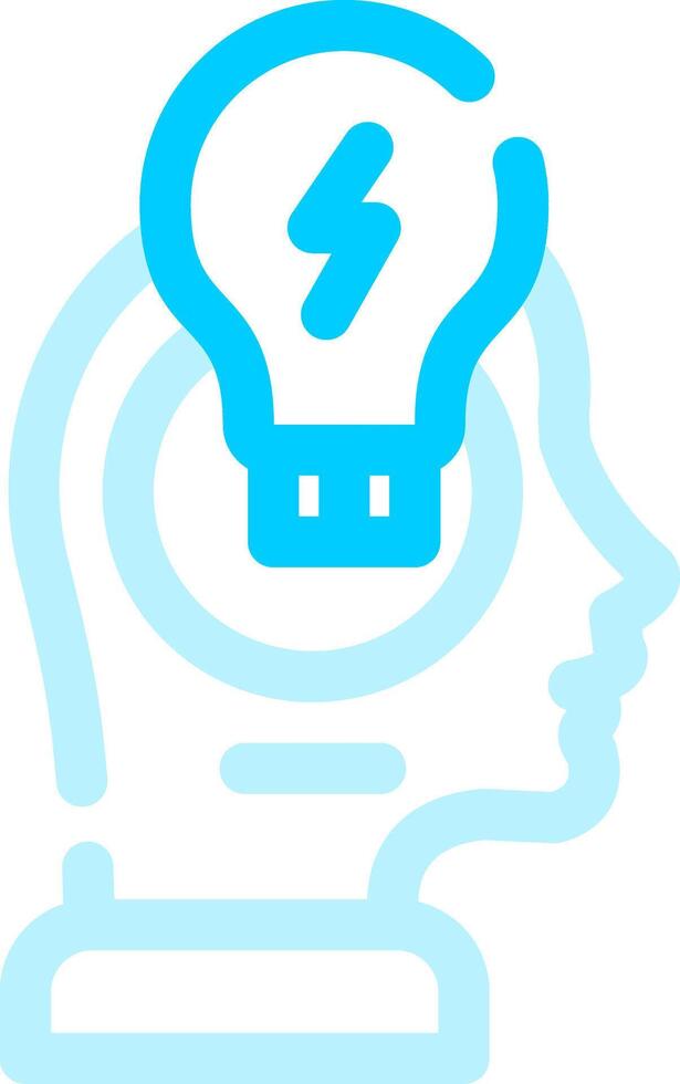 Creative Idea Creative Icon Design vector