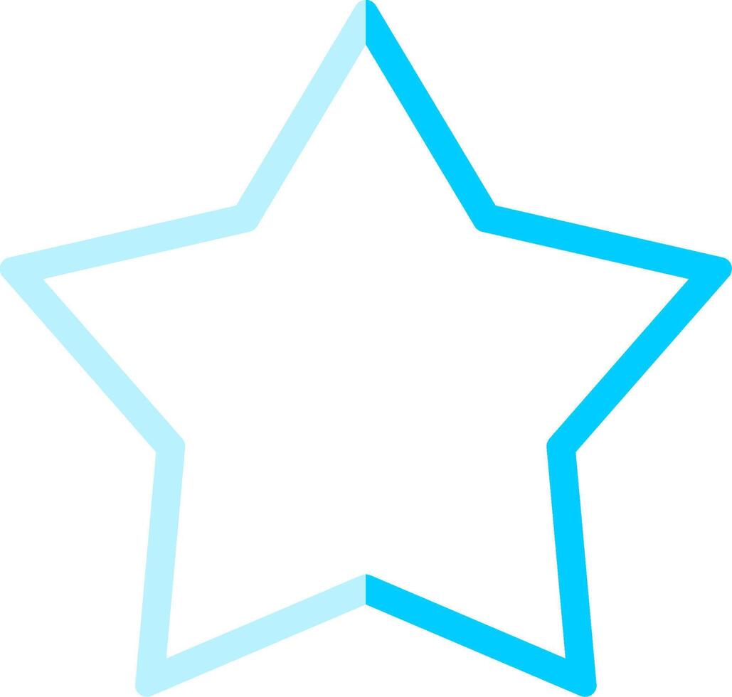 Star Creative Icon Design vector