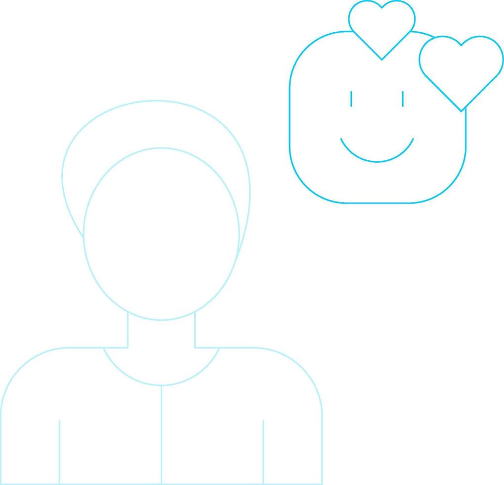 diseño de icono creativo de amor vector