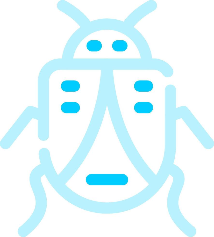 Bug Creative Icon Design vector