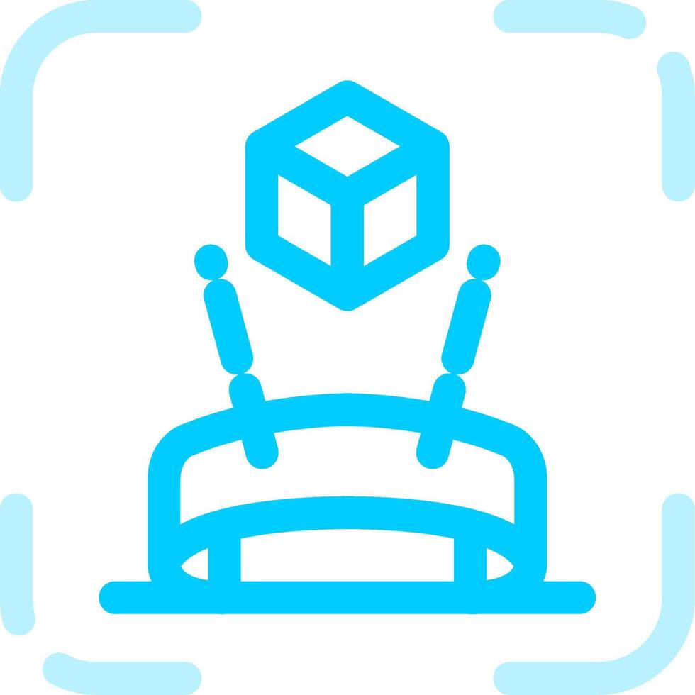 Simulation Creative Icon Design vector