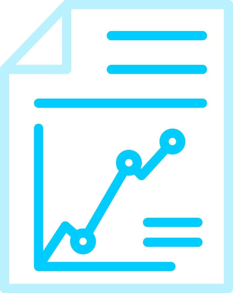 Report Creative Icon Design vector