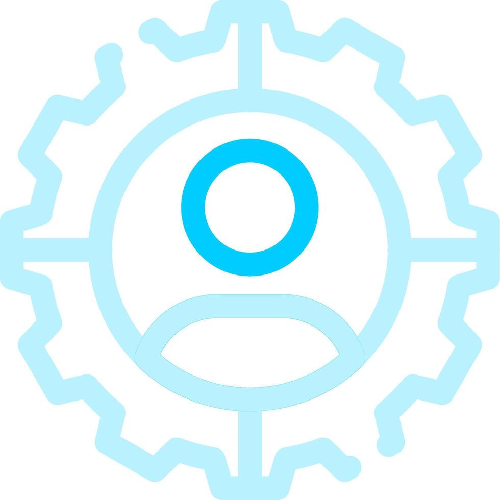 Personalization Creative Icon Design vector