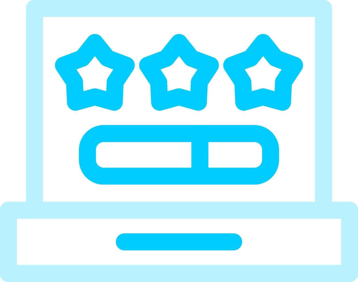 Review Creative Icon Design vector