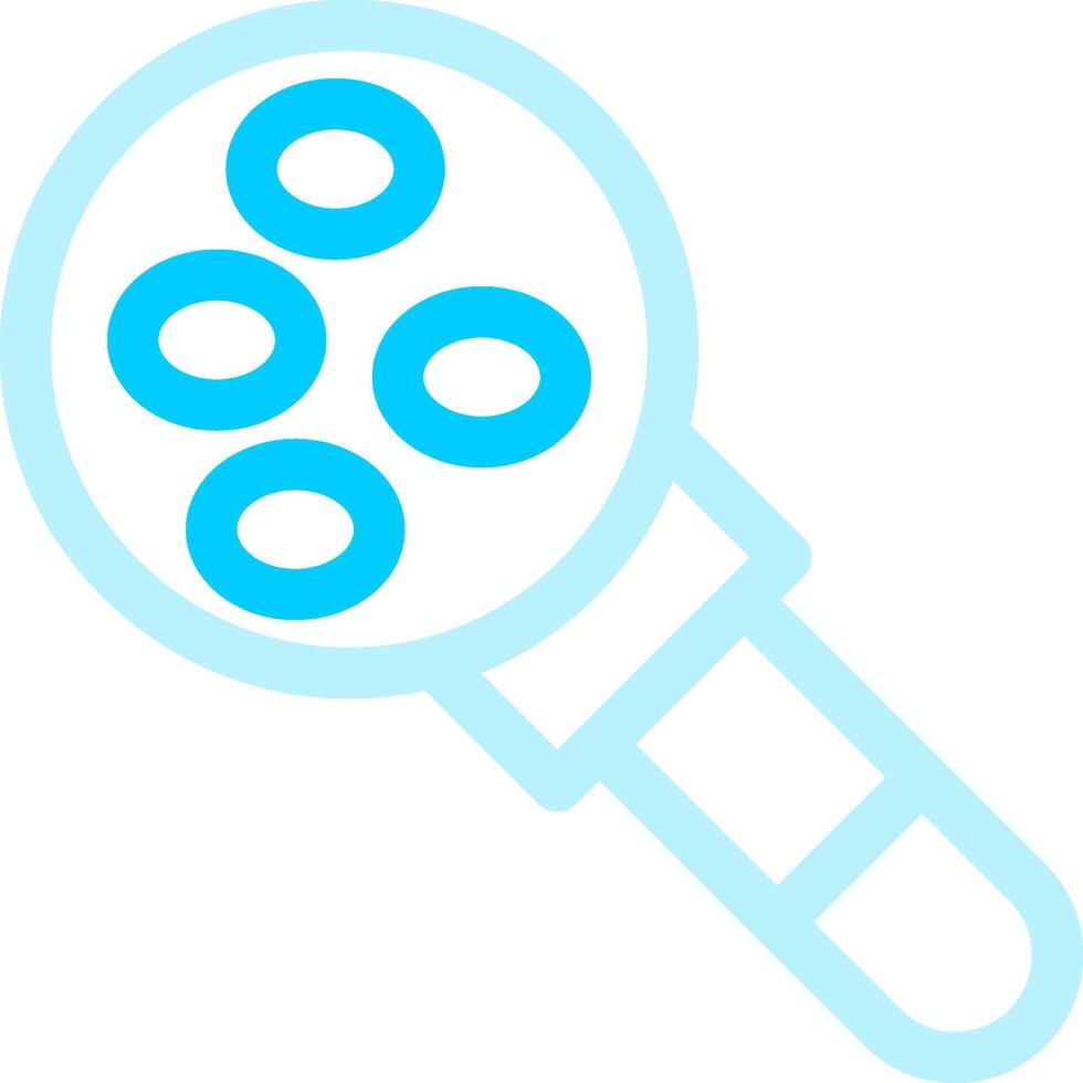 Magnifying Glass Creative Icon Design vector