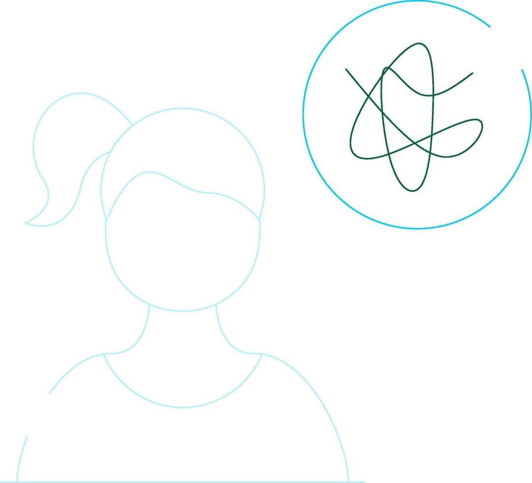 Mess Creative Icon Design vector