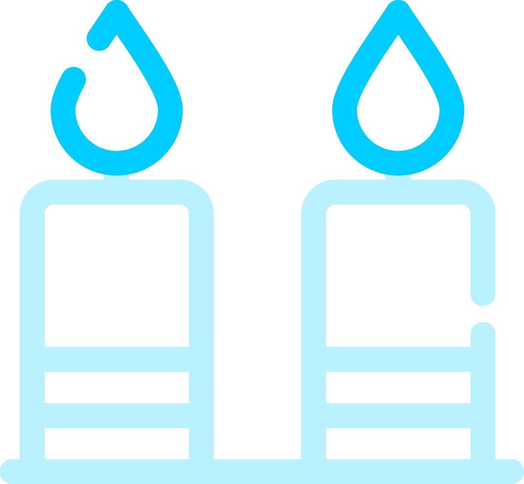 Candle Creative Icon Design vector