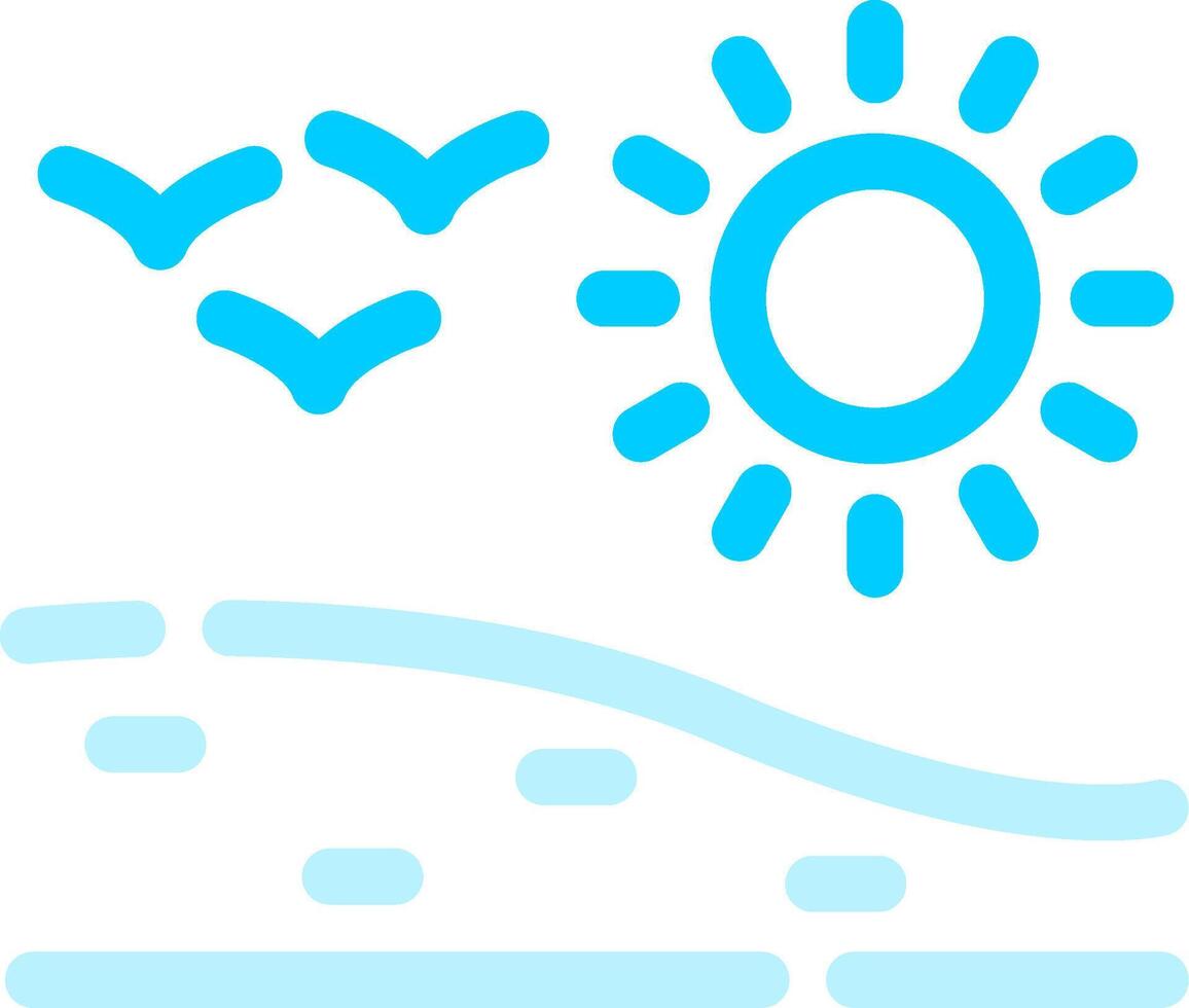Desert Creative Icon Design vector