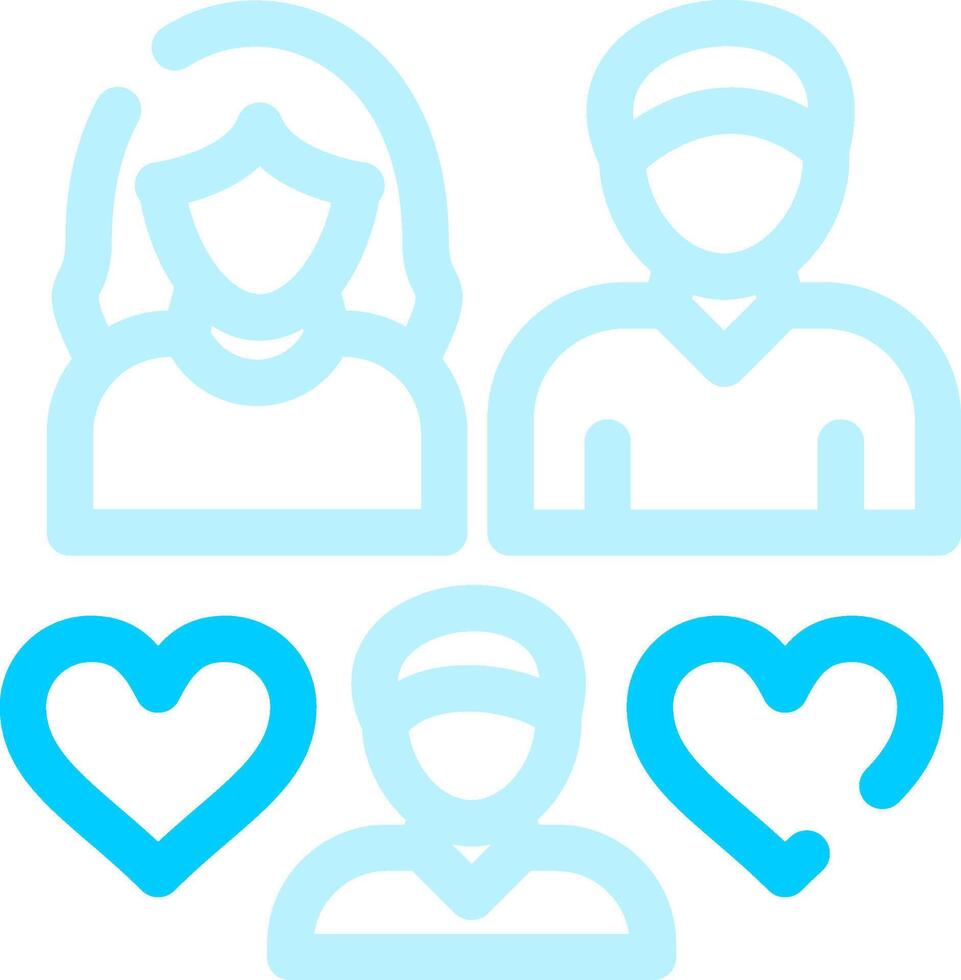 Family Creative Icon Design vector