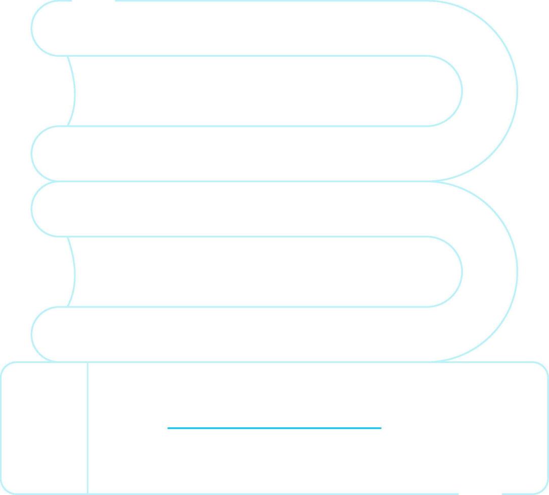 Line Two Color Design vector