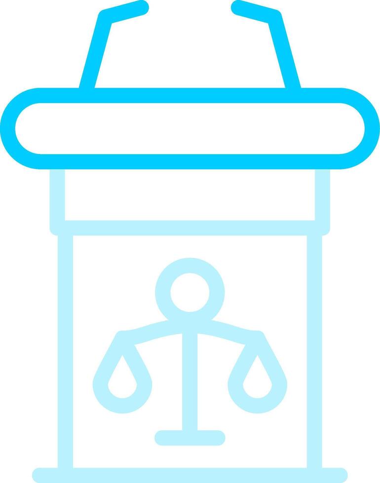 Line Two Color Design vector
