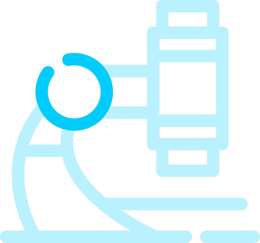 Microscope Creative Icon Design vector